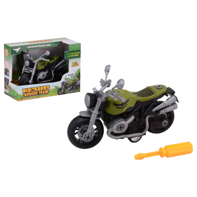 Johntoy Terénní motorka do jungle se světlem a zvukem