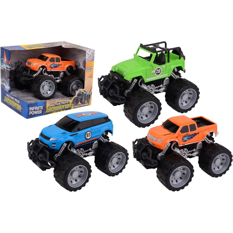 Monster truck s velkými koly