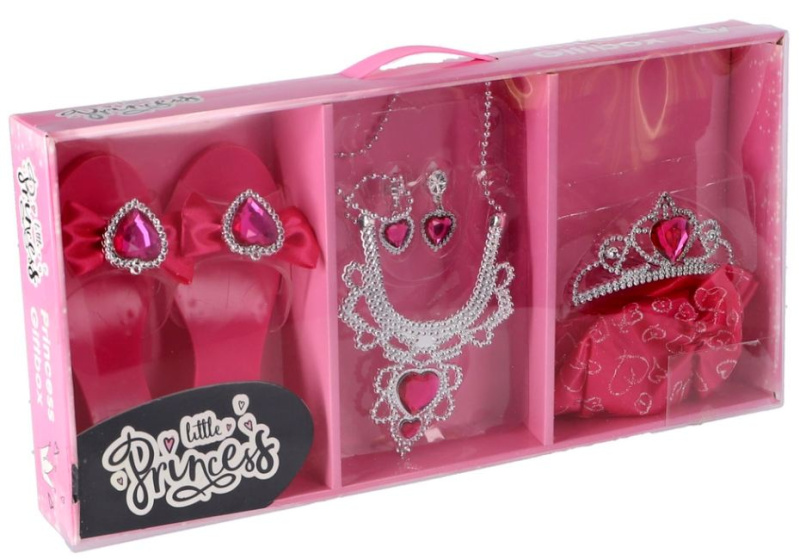 Johntoy Hrací sada růžové doplňky pro princeznu