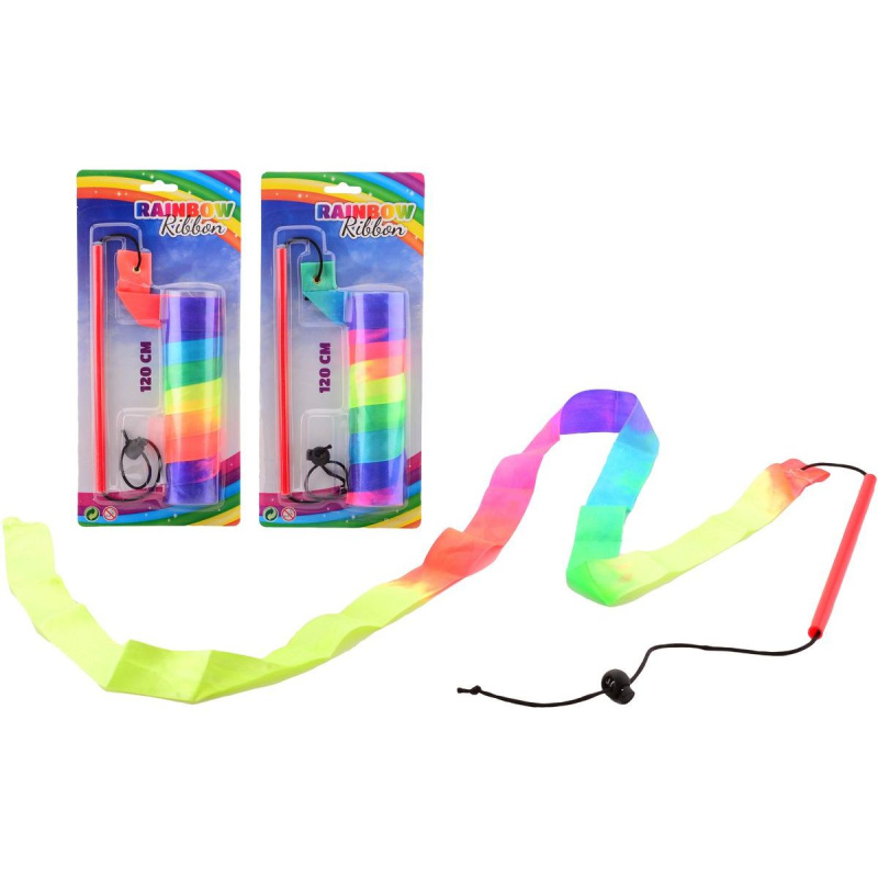 Gymnastická stuha duhová