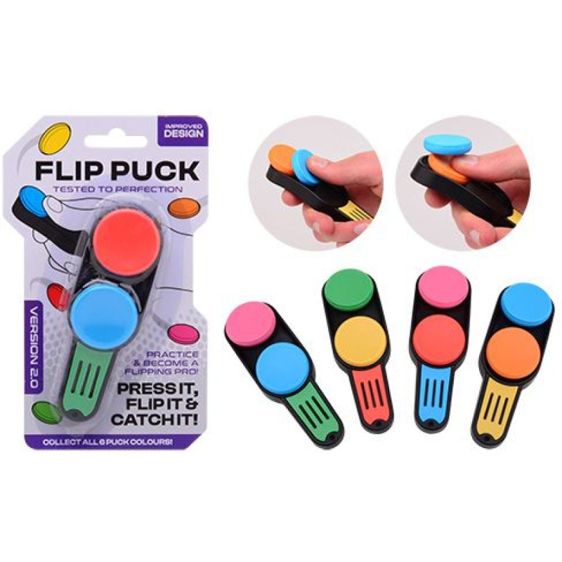 Postřehová hračka Flip-Puck