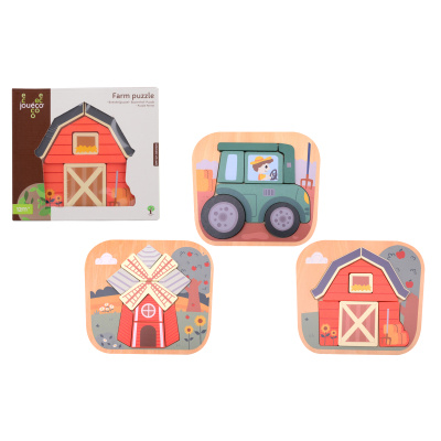 Jouéco puzzle Farma traktor
