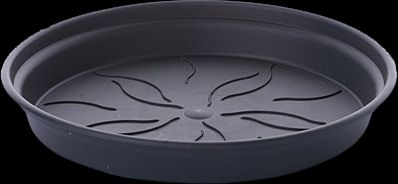 elho Podmiska Green Basics černá pr. 22 x 3 cm