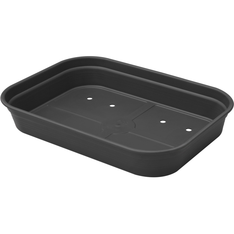 elho Výsadbová miska Green Basics M černé 36 x 6 x 27 cm