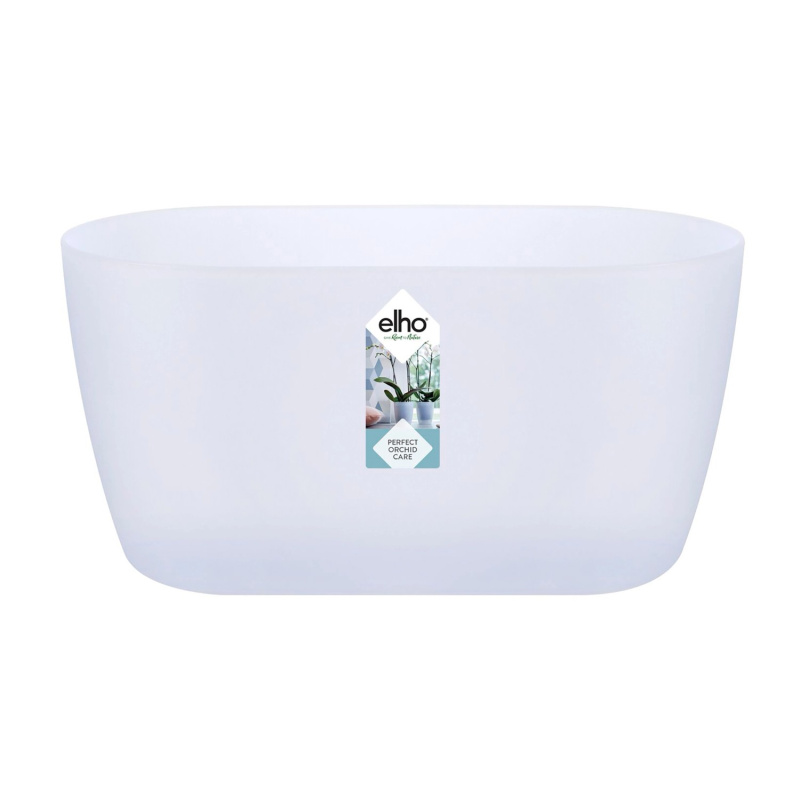 Elho Květináč pro orchideje Brussels Orchid Duo transparentní 25 x 13,4 x 12 cm