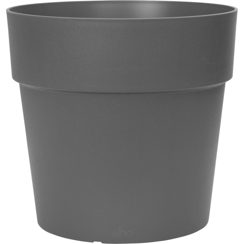 elho Květináč Vibia Straight Round antracitový, pr. 47 x 44 cm