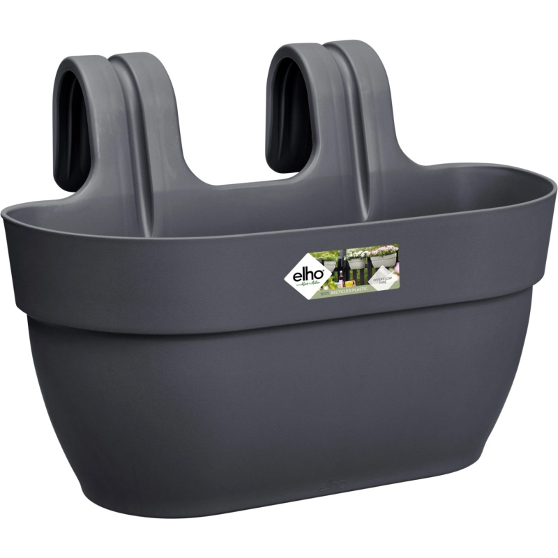 elho Květináč Vibia Campana Easy Hanger M antracitový, 36 x 27 x 24 cm