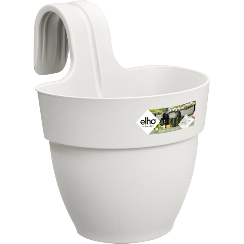 elho Květináč Vibia Campana Easy Hanger S hedvábně bílý, pr. 24 x 27 cm