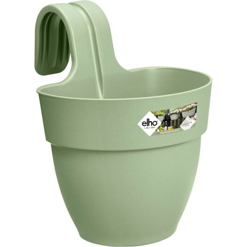 elho Květináč Vibia Campana Easy Hanger S pistáciově zelený, pr. 24 x 27 cm