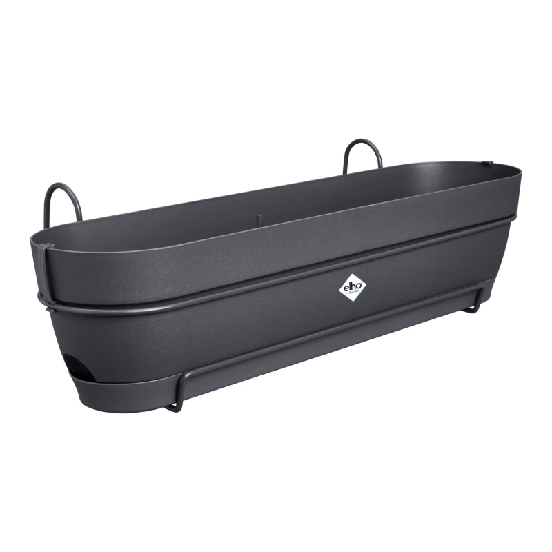Elho Balkonový truhlík Vibia Campana Trough All-in-1, antracit, 70 x 26 x 17 cm