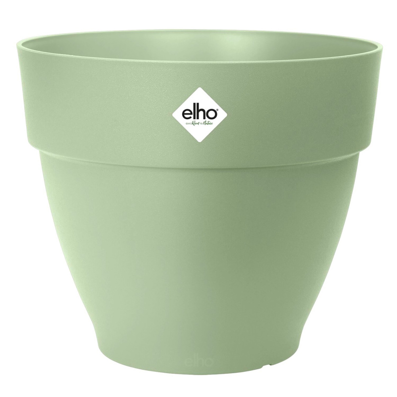 elho Květináč Vibia Campana Round pistáciová zelená pr. 35 x 30 cm