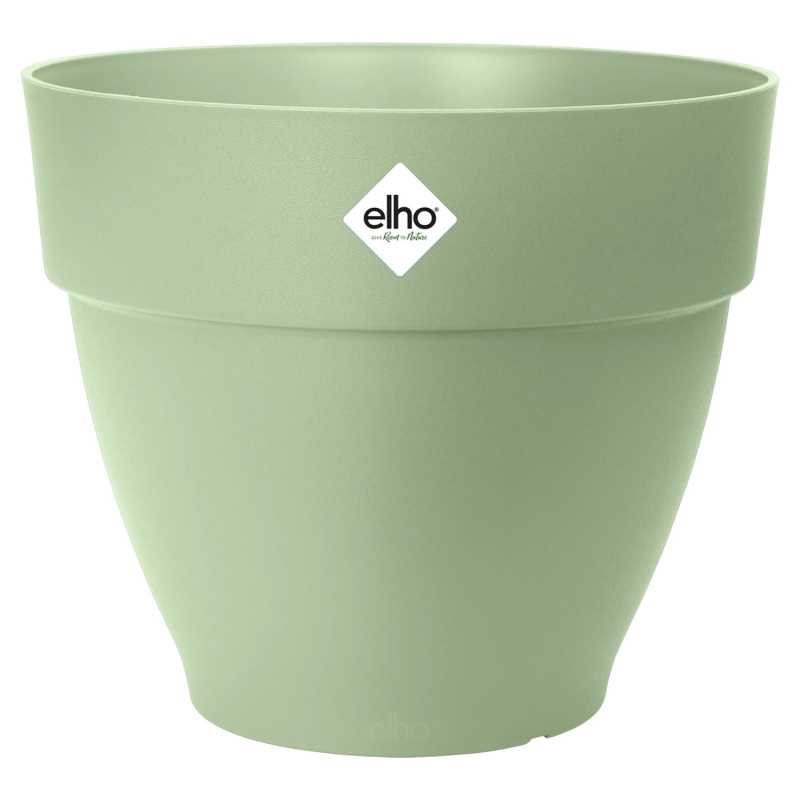 elho Květináč Vibia Campana Round pistáciová zelená pr. 47 x 40 cm