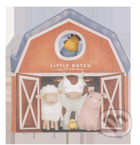 Little Dutch Little Farm Bath Book knížka do vody 6 m+ 1 ks
