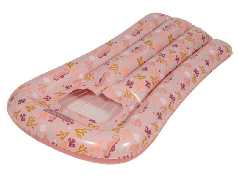 Little Dutch Nafukovací lehátko Ocean Dreams Pink