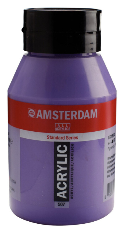 Akrylová barva Amsterdam Standard, 1 litr - 507 Ultramarine Violet