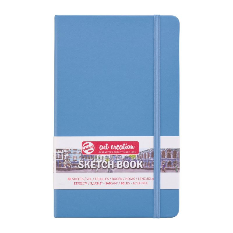 Skicák Sketch Book (140g/m, 80 listů) 13×21cm modrý