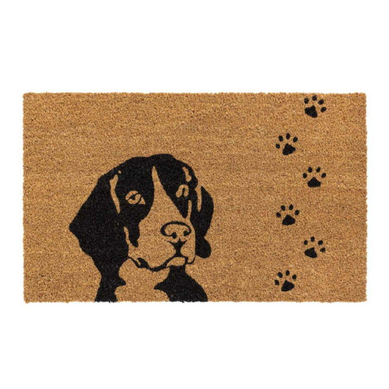 FLOMAT Kokosová vstupní rohož FLOMA Ruco Dog - délka 45 cm, šířka 75 cm, výška 1,5 cm