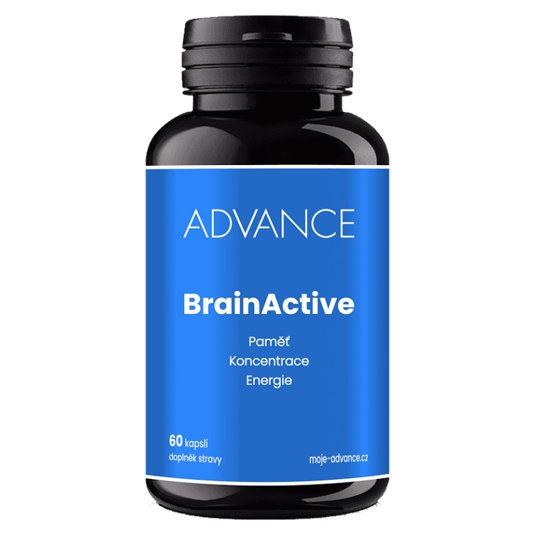 ADVANCE Brain Active paměť, koncentrace, energie 60 kapslí