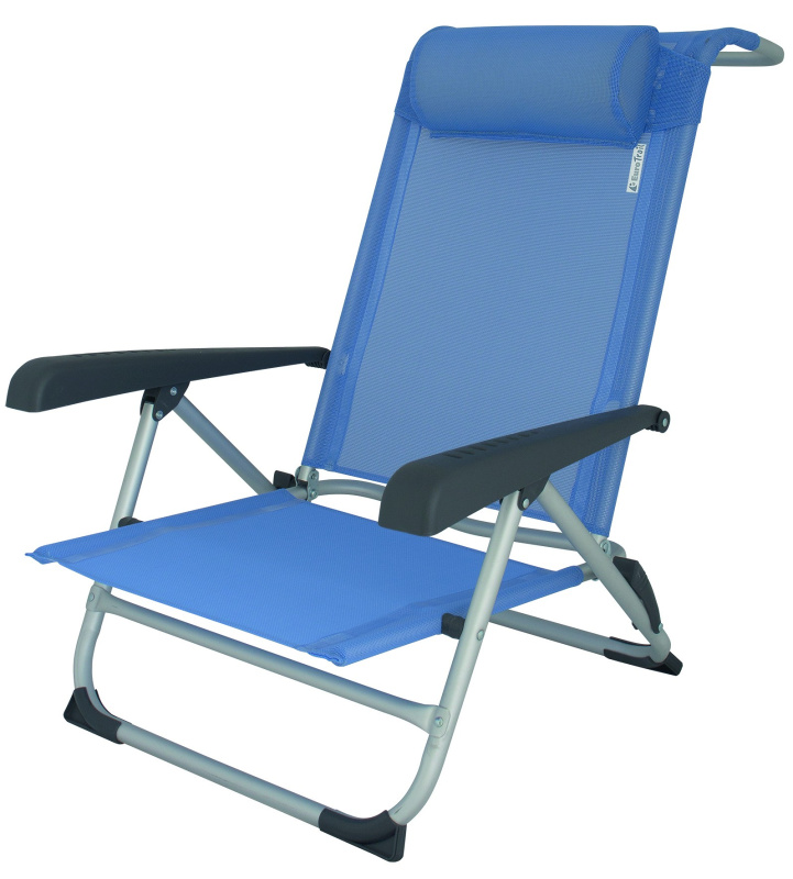 Plážové křeslo Eurotrail Acapulco Barva: Zelená