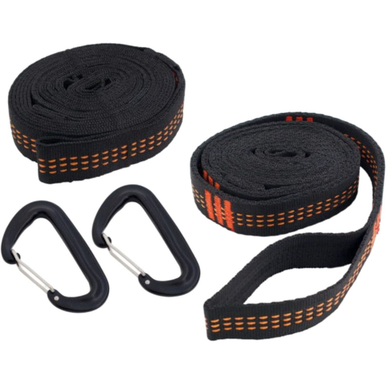 TravelSafe Travel Tree Straps, černá/oranžová
