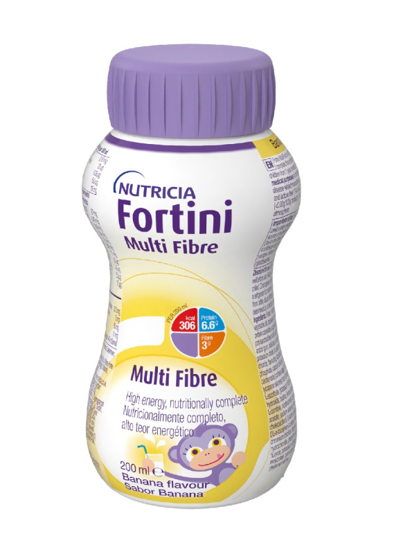 FORTINI Pro děti s vlákninou banánová příchuť 200ml