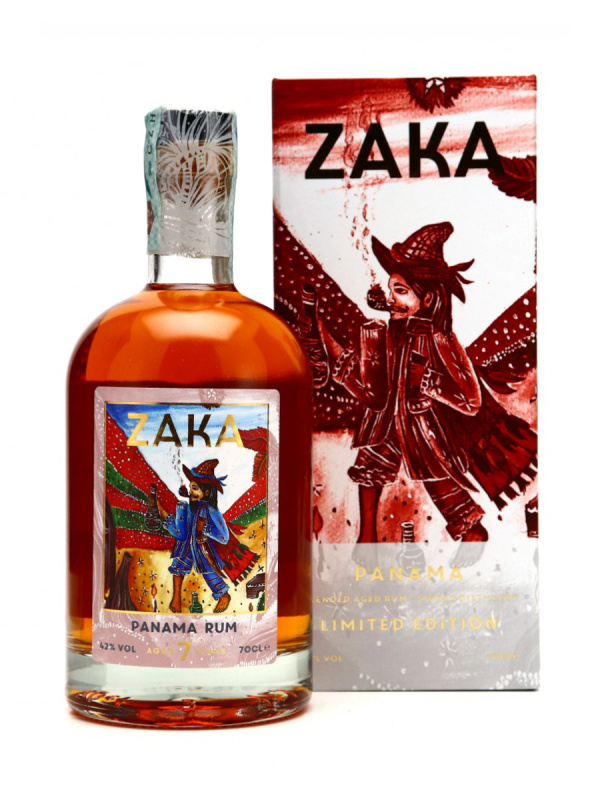 Zaka Panama 7YO Limited Edition 42% 0,7l (karton)