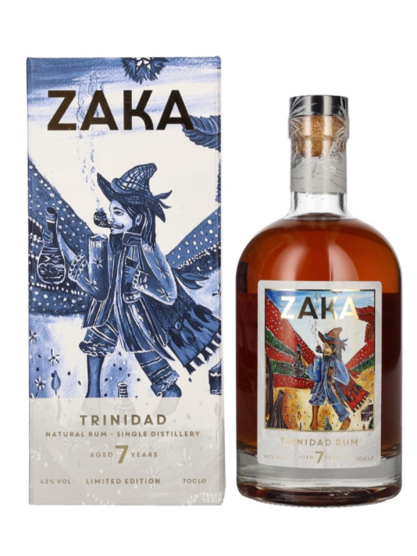Zaka Trinidad 7YO Limited Edition 42% 0,7l (karton)