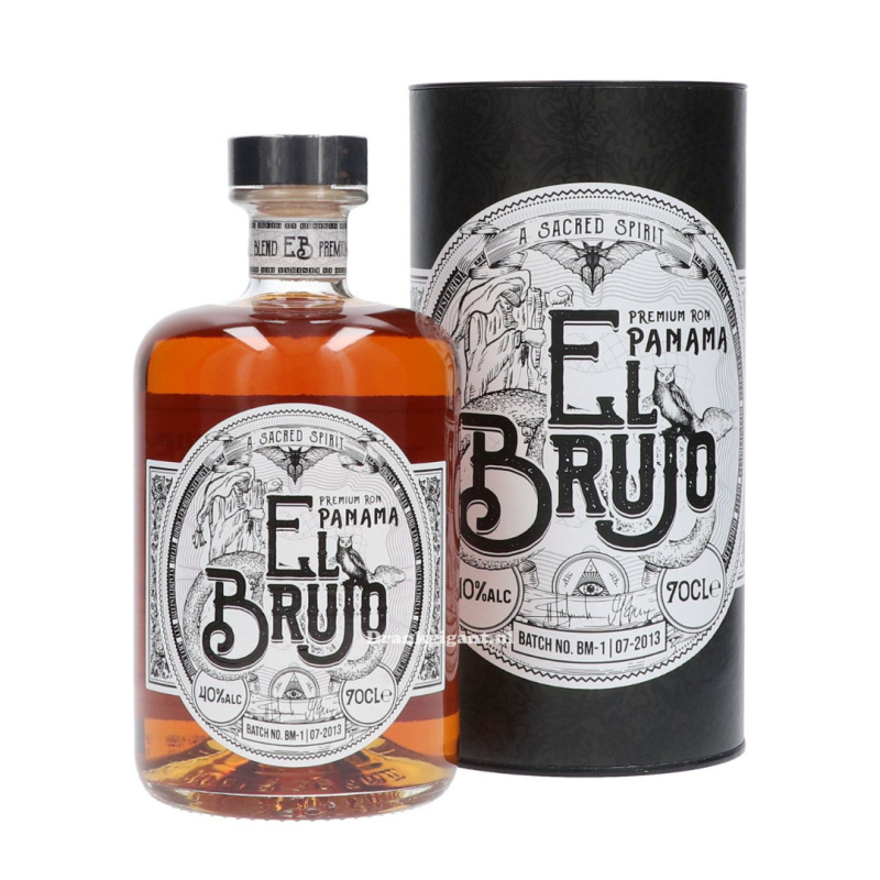 El Brujo 40% 0,7l (dárková tuba)