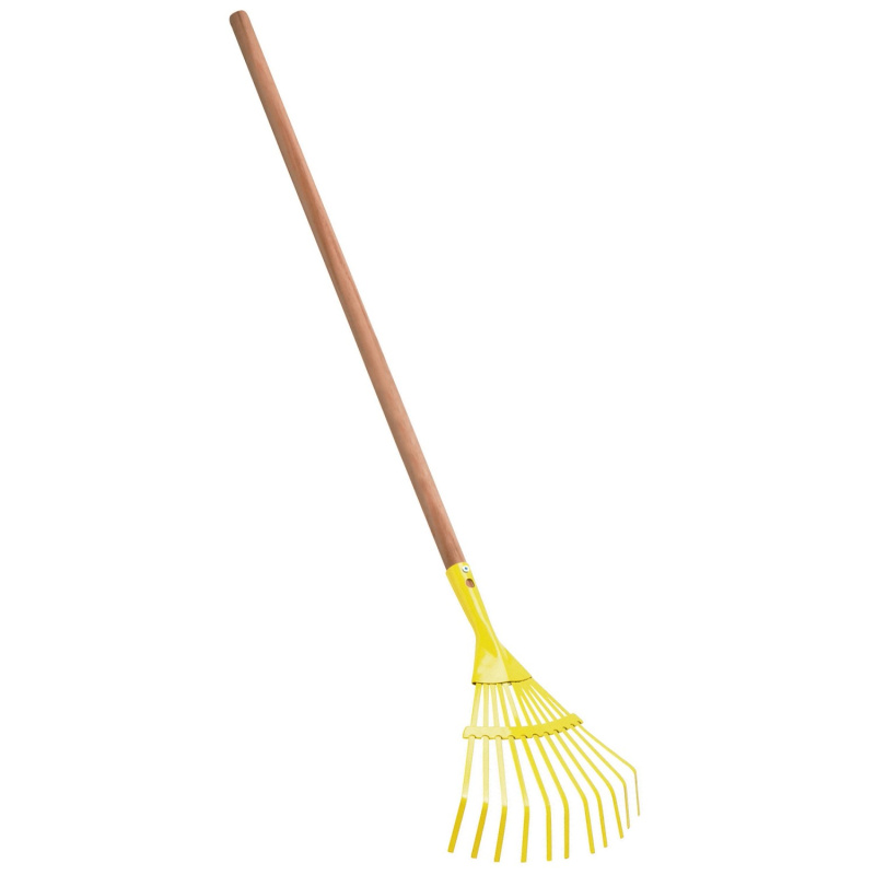 LUX Dětské švédské hrábě s násadou 11 hrotů