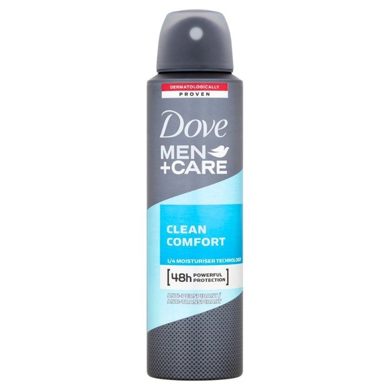 Dove Men+Care Clean Comfort antiperspirant ve spreji 150 ml