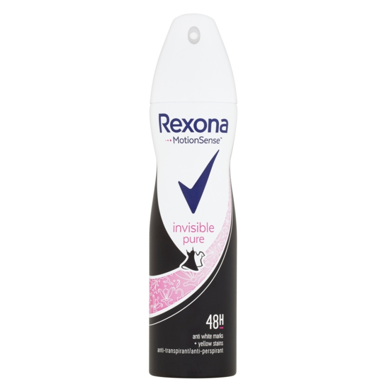 Rexona Invisible Pure antiperspirant ve spreji 150 ml
