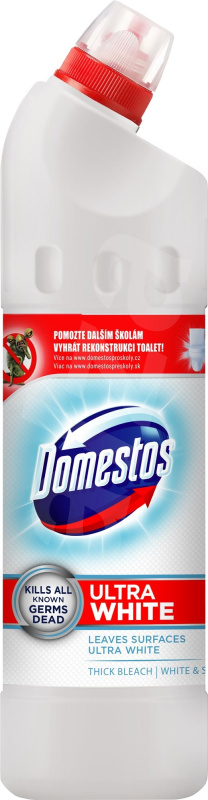 WC gel Domestos Ultra White - 750 ml