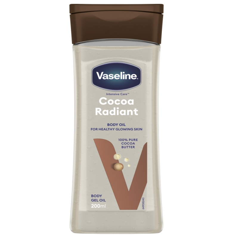 Vaseline Cocoa Radiant tělový olej 200 ml