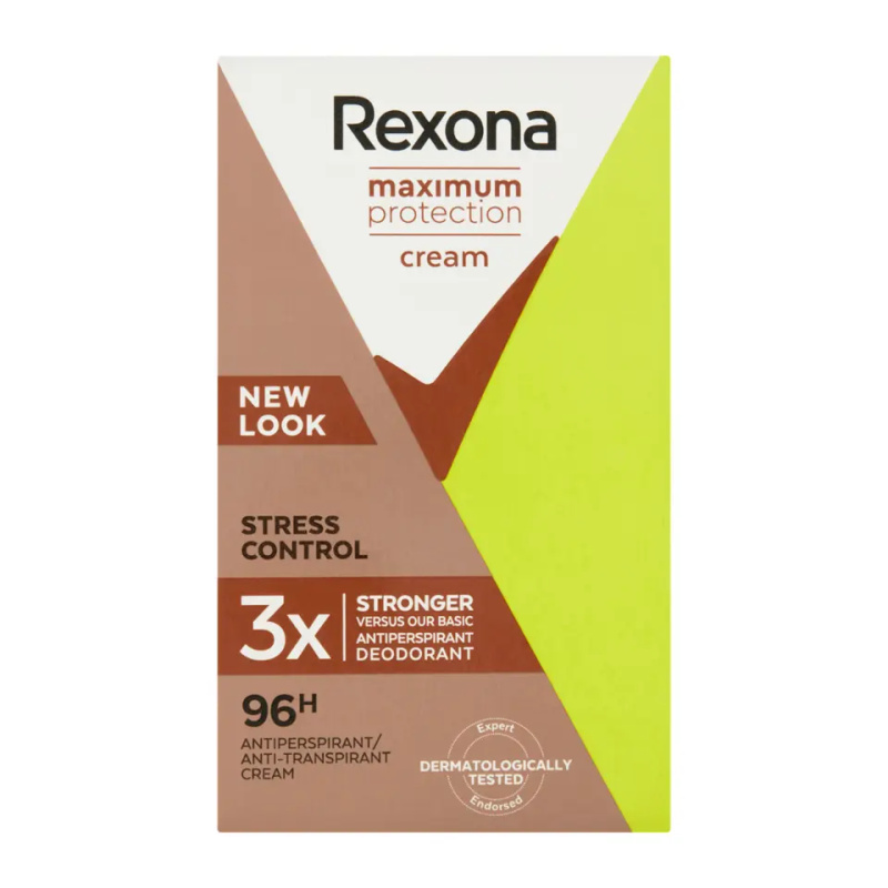 Rexona Maximum Protection Antiperspirant krémový antiperspirant 48h Stress Control 45 ml