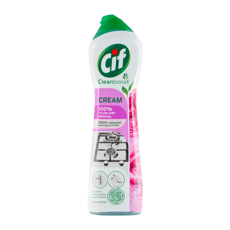 CIF Čistící krém Pink Flower 500 ml