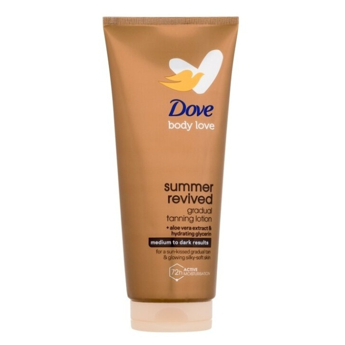 DOVE SPA Summer Revived Dark tělové mléko 200 ml
