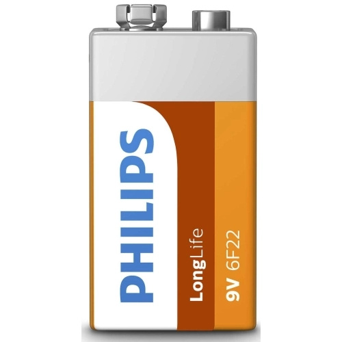 Baterie Philips 9V 6F22