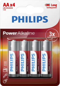 PHILIPS LR6P4B/10 tužková baterie 4 kusy
