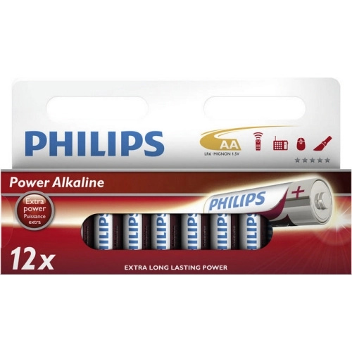 PHILIPS LR6P12W/10 tužkové baterie 12 kusů