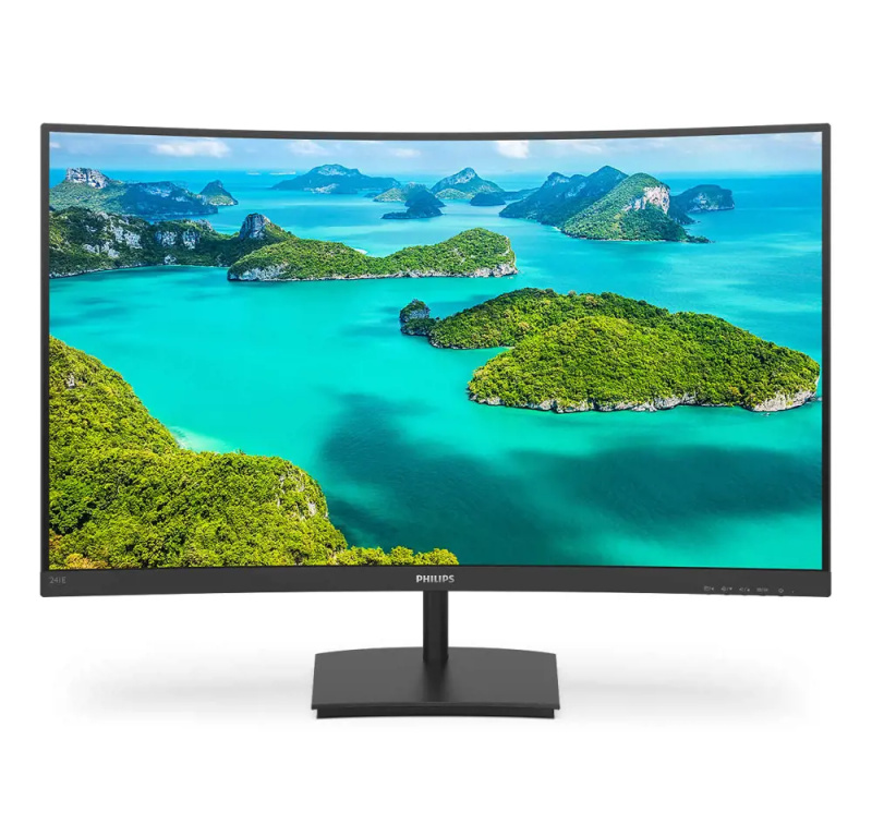 Philips/241E1SCA/00/23,6"/VA/FHD/75Hz/4ms/Black/3R