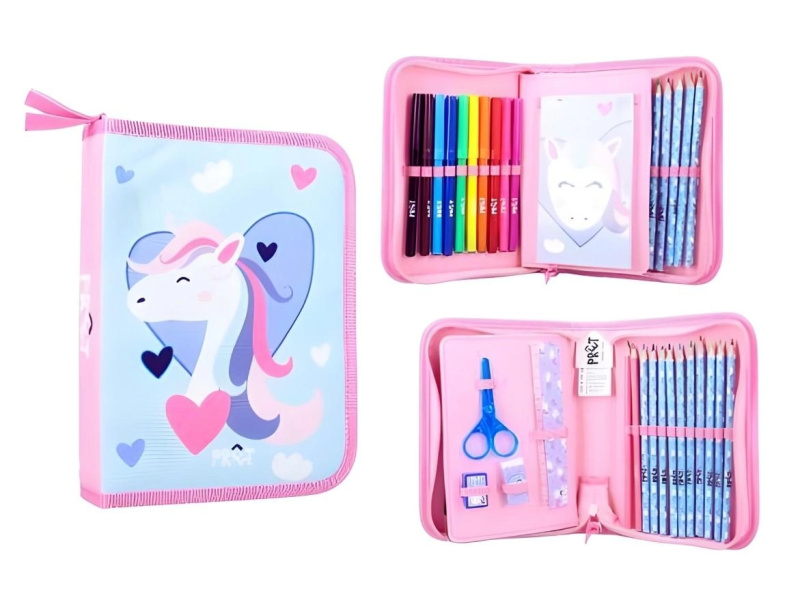Vybavený školní penál Unicorn