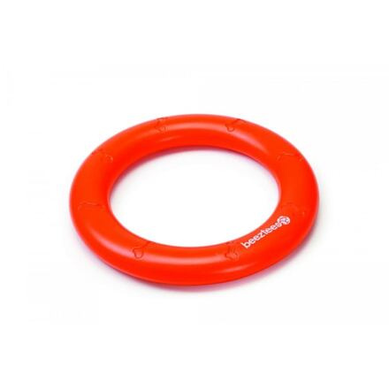 Beeztees Gumový tvrdý kruh oranžový 22 cm