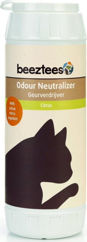 Beeztees Neutralizér zápachu pro kočky citrus 750g