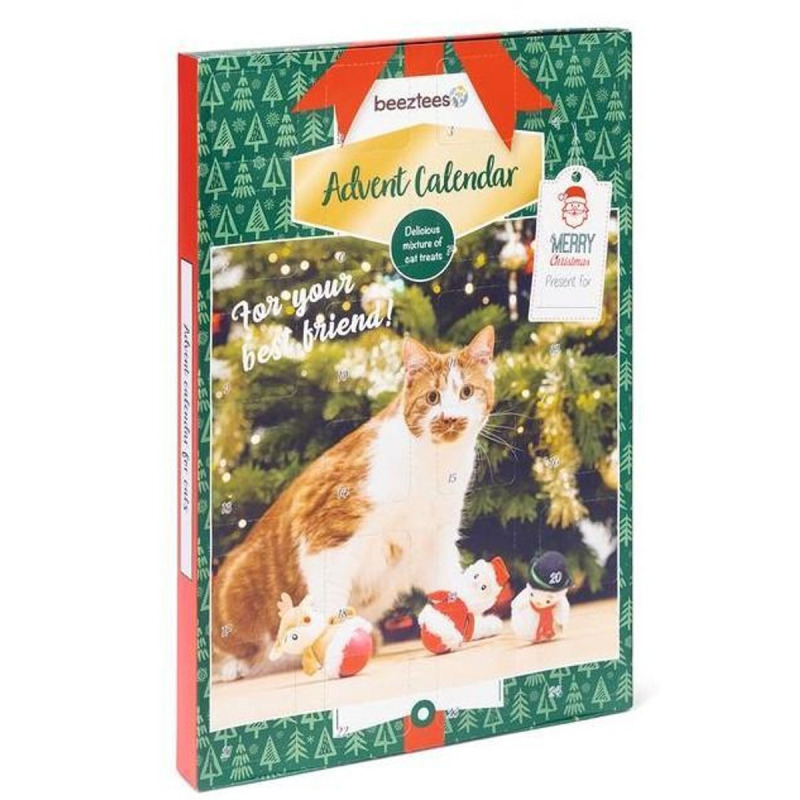 BEEZTEES PURR Adventní kalendář pro kočky 100g