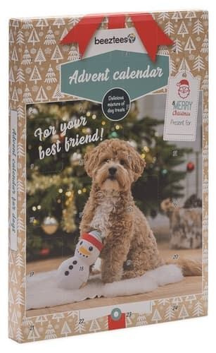 BEEZTEES PAW Adventní kalendář pro psy 100 g