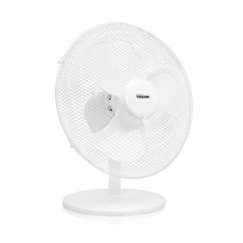 TRISTAR Stolní ventilátor VE-5727 bílý, 45 W, pr. 40 cm