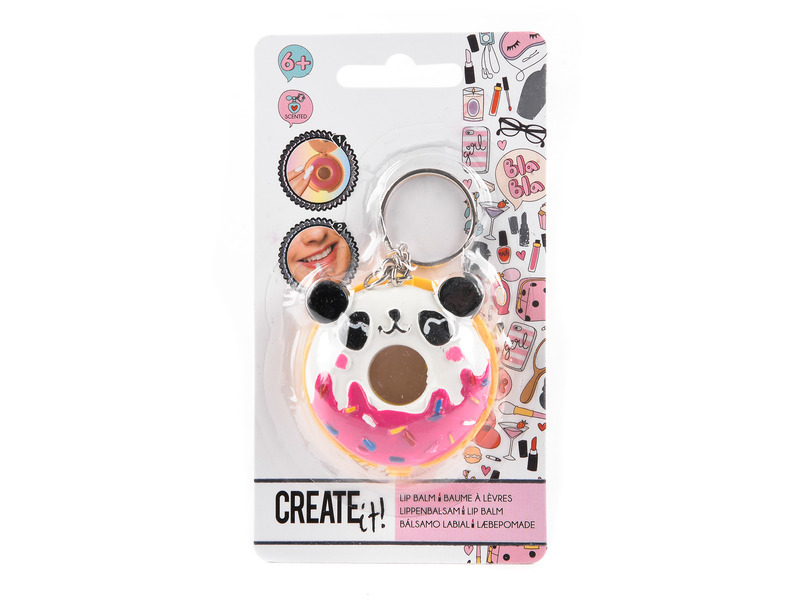 Create it! Balzám na rty ve tvaru koblihy