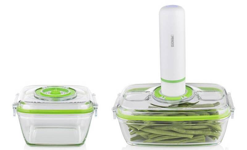 Vakuovací set Princess 492985 / 2,5 W / 33 kPa / objem 0,7 l a 1,1 l Varianta: ivi1