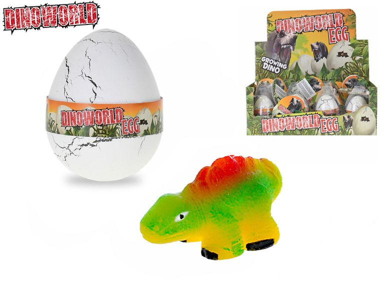 Dinosaurus líhnoucí a rostoucí ve vajíčku, mix druhů