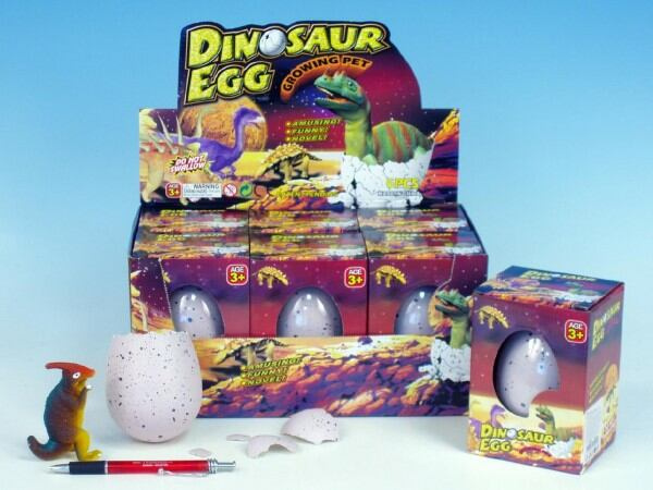 Dinosaurus JUMBO líhnoucí rostoucí 11x8cm